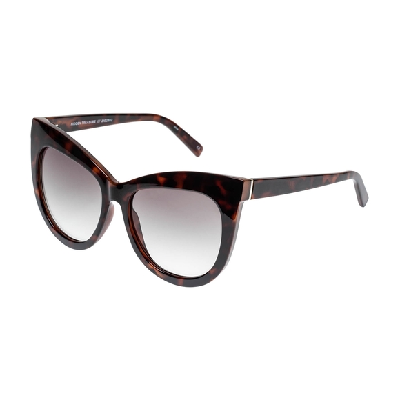 Le Specs Women's Sunglasses Hidden Treasure, Tortoise - Picture 1 of 2